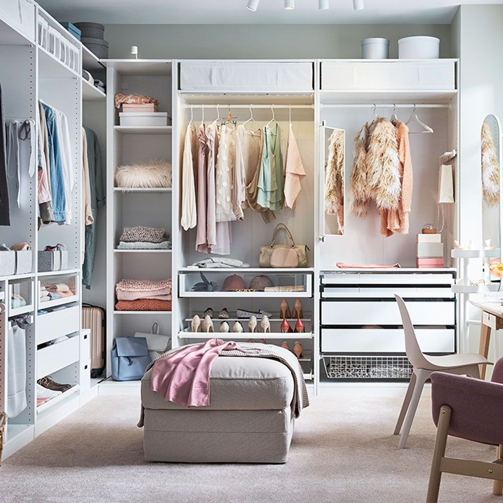 Wardrobe Storage Ideas – Tips For Organising Your Closet | Ideal Home In Wardrobes Hangers Storages (View 7 of 20)