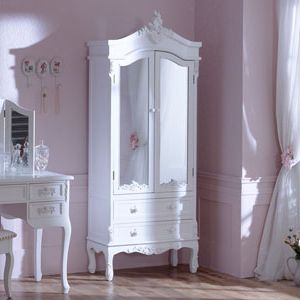 Wardrobes | French Style Wardrobes | Shabby Chic Wardrobe | Flora Furniture Intended For Vintage Shabby Chic Wardrobes (Gallery 20 of 20)