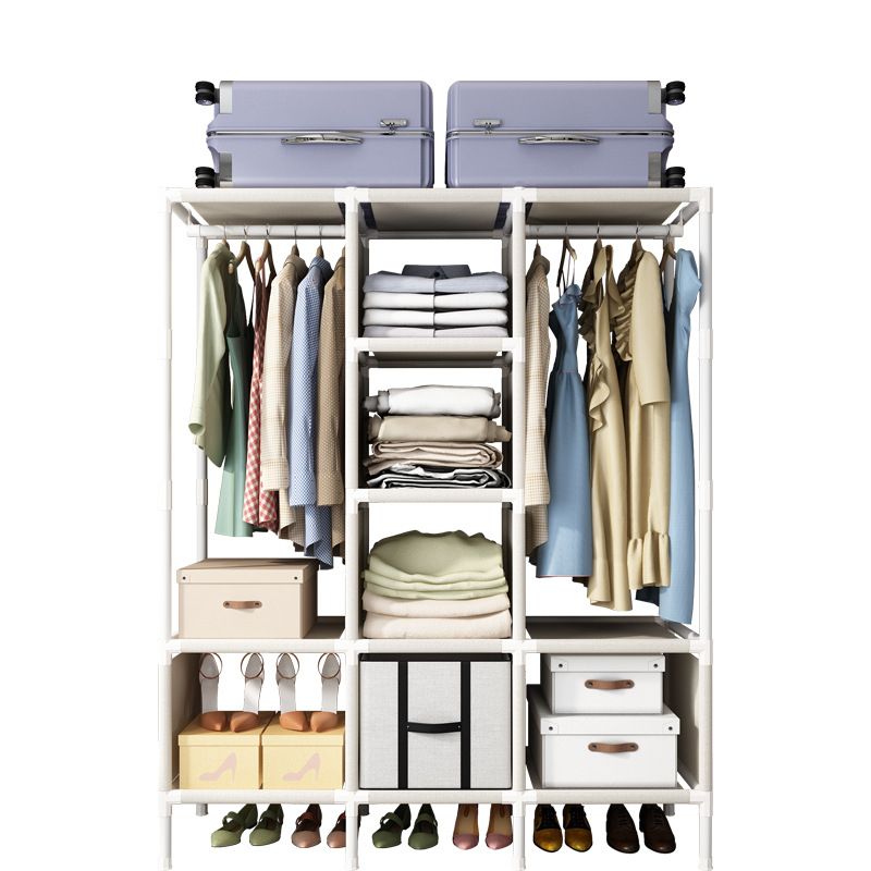 Wholesale Portable Closet 76 Inches Large Portable Wardrobe Clothes Closet  Storage Organizer Extra Large Wardrobe Closet Storage Rack From  M.alibaba Pertaining To Extra Wide Portable Wardrobes (Gallery 14 of 20)