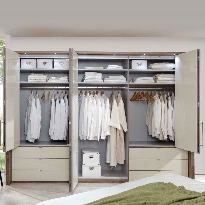 Wiemann Lake Combi Wardrobe – Fitting Included – Aldiss Throughout Combi Wardrobes (View 7 of 20)