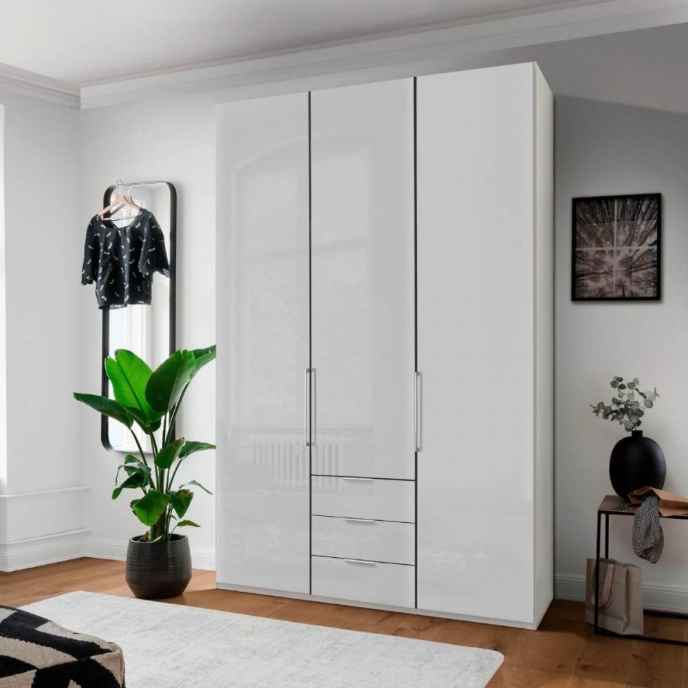 Wiemann Monaco 3 Door Combi Wardrobe – Hinged Door Wardrobes For Sale For White 3 Door Wardrobes With Drawers (Gallery 16 of 20)