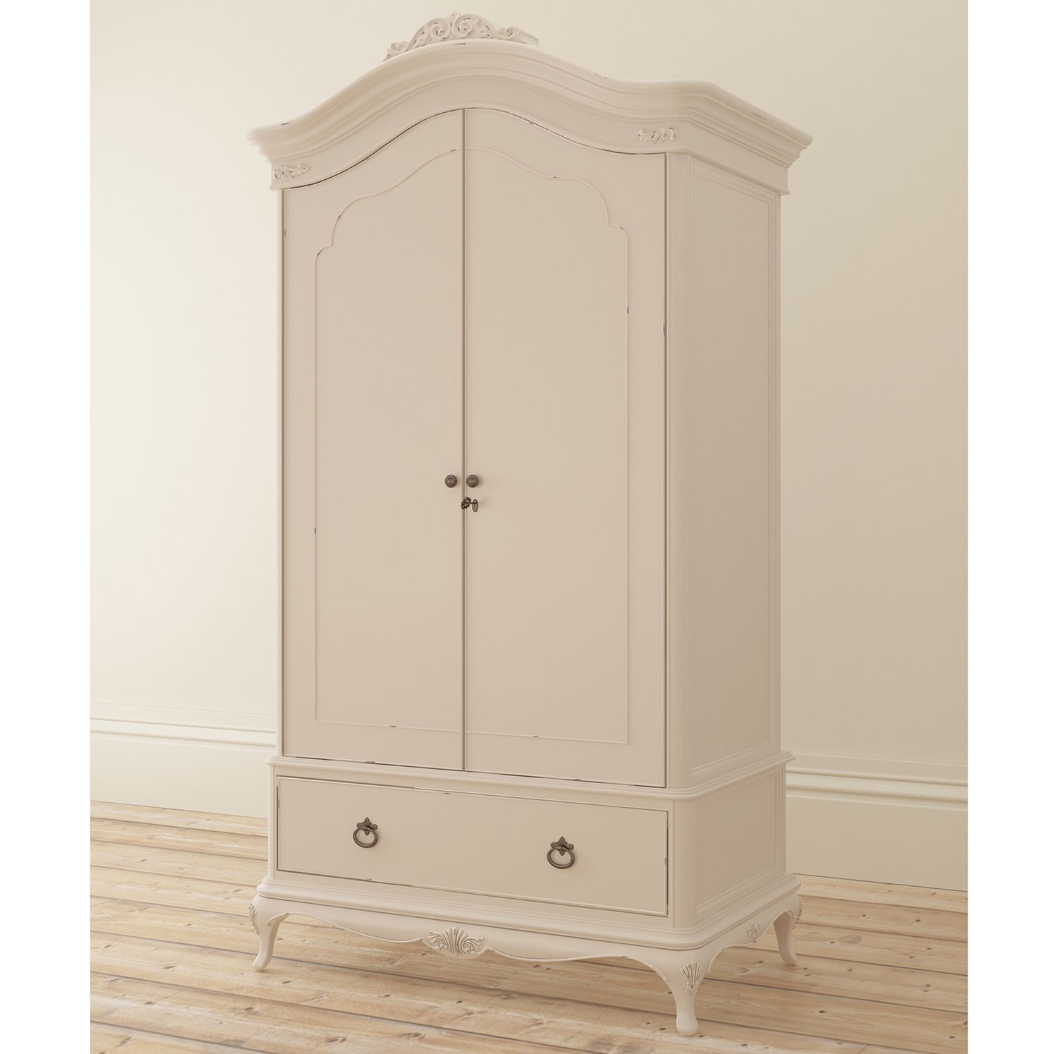 Willis & Gambier Ivory Double Wardrobe • Collingwood Batchellor Throughout Willis And Gambier Wardrobes (View 16 of 20)