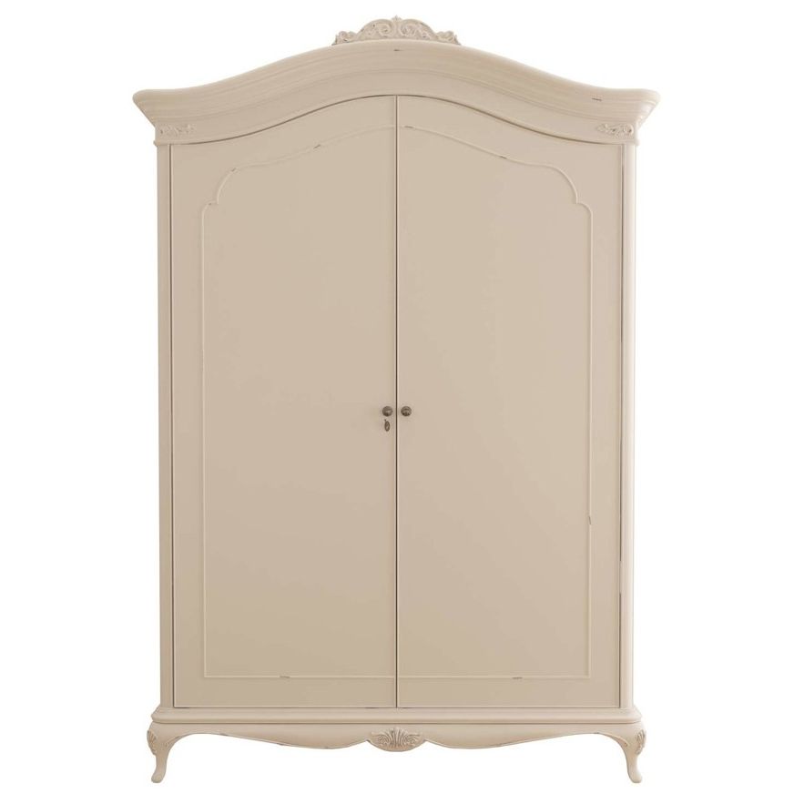 Willis & Gambier Ivory Wide French Wardrobe – Crown French Furniture Intended For Willis And Gambier Wardrobes (View 6 of 20)