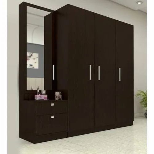 Wooden Wardrobe With Dressing Table Intended For Wardrobes And Dressing Tables (View 10 of 20)