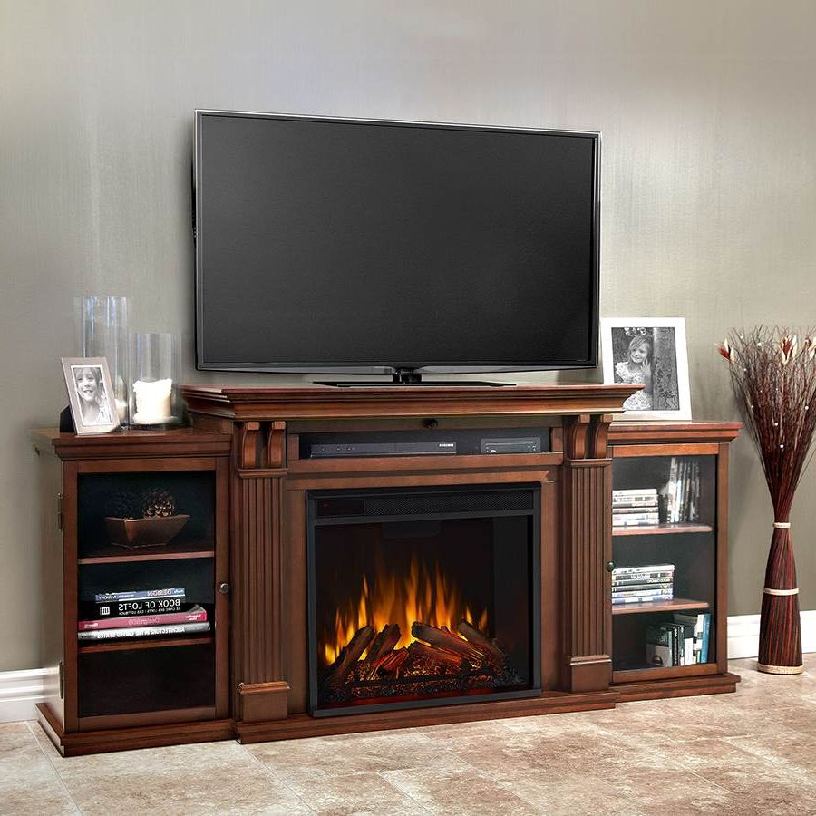 67" Calie Entertainment Center Electric Fireplace – Multiple Colors Pertaining To Tv Stands With Electric Fireplace (View 11 of 20)