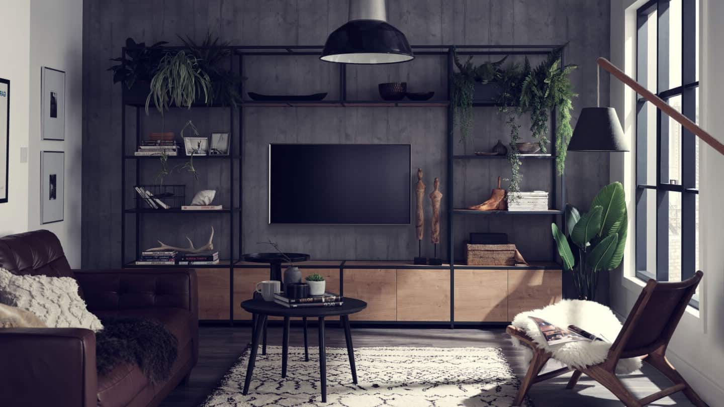 How To Transform Your Living Roomchoosing A Tv Unit With Storage – The  Design Sheppard Throughout Entertainment Units With Bridge (View 18 of 20)