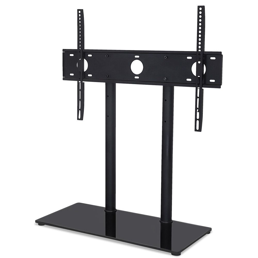 Mount It Universal Tabletop Tv Stand And Av Media Fixed Desktop Mount Fits  32" – 55" Lcd/led/plasma & Reviews | Wayfair With Regard To Universal Tabletop Tv Stands (View 5 of 20)