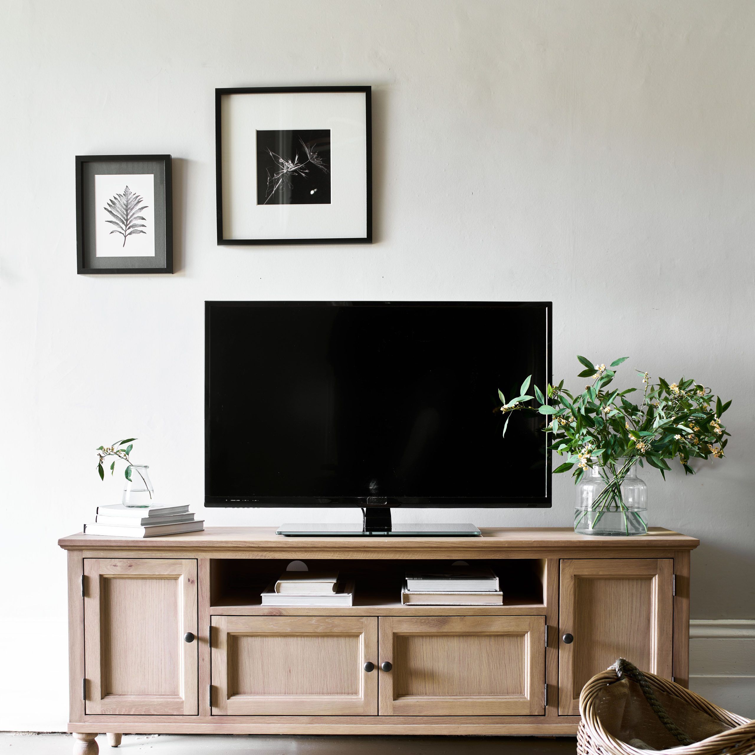 Oak Tv Cabinet | Living Room Inspo | Living Room Tv Stand, Tv Unit Decor,  Living Room Furniture Within Cafe Tv Stands With Storage (View 12 of 20)