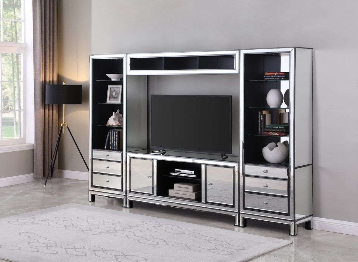 Styling Your Shelves: How To Decorate An Entertainment Cente Pertaining To Entertainment Units With Bridge (View 7 of 20)