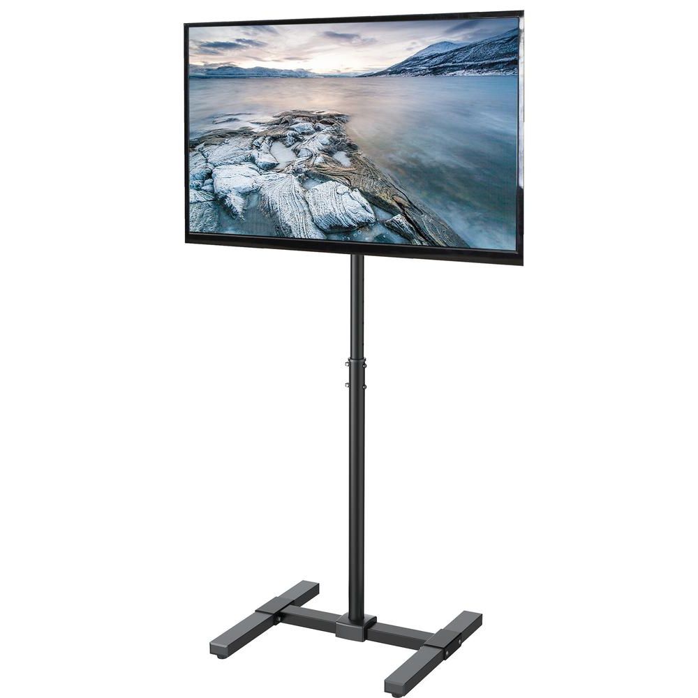 Vivo Tv Floor Stand For 13 To 42 Inch Flat Panel Led Lcd Plasma Screens,  Portable Display Height Adjustable Mount Stand Tv07 In Romain Stands For Tvs (Gallery 17 of 20)