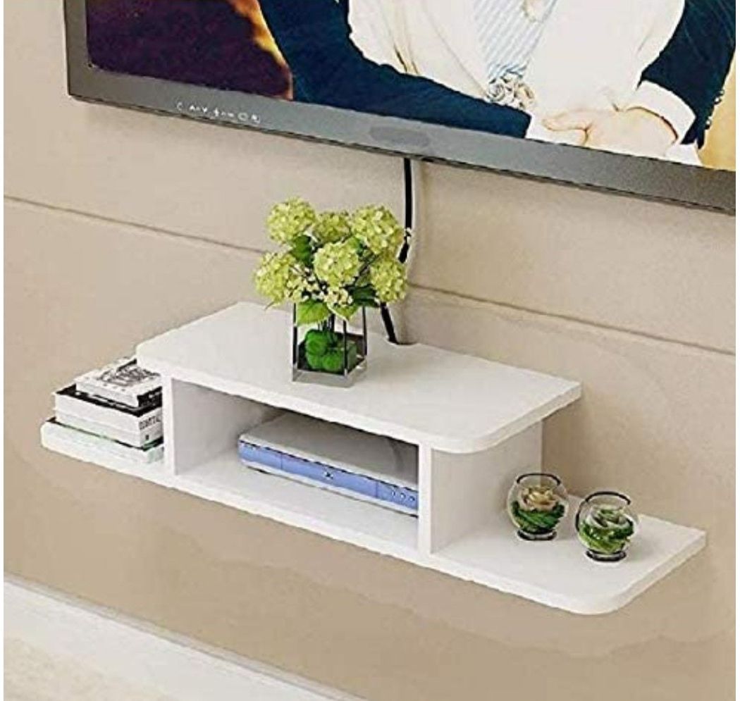 Wall Shelf For Set Top Box/wifi Router/t (View 4 of 20)