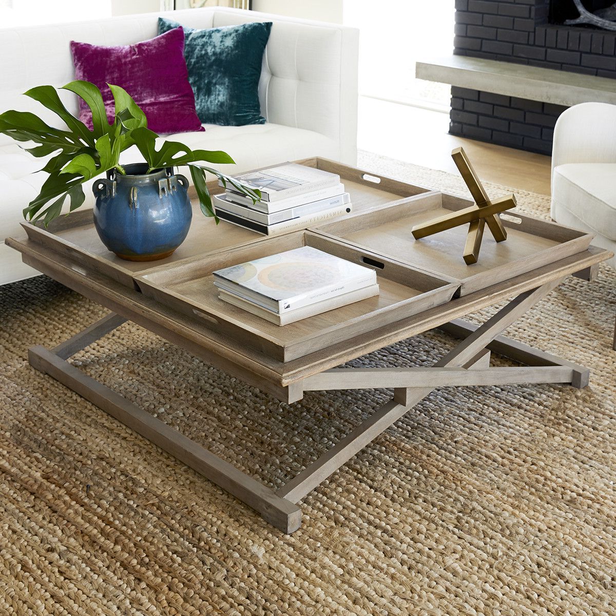 30+ Coffee Table Tray Ideas Inside Coffee Tables With Trays (View 4 of 20)