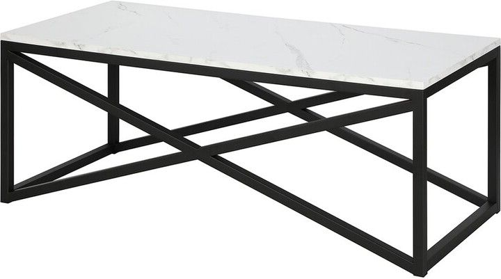Abraham + Ivy Calix Rectangular Coffee Table – Shopstyle Throughout Addison&lane Calix Square Tables (Gallery 13 of 20)