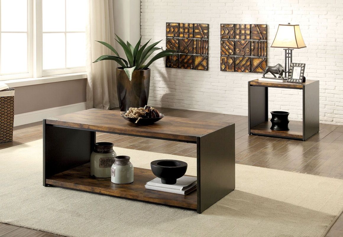 Bourget Transitional Coffee Table & Reviews | Allmodern Within Transitional Square Coffee Tables (Gallery 20 of 20)