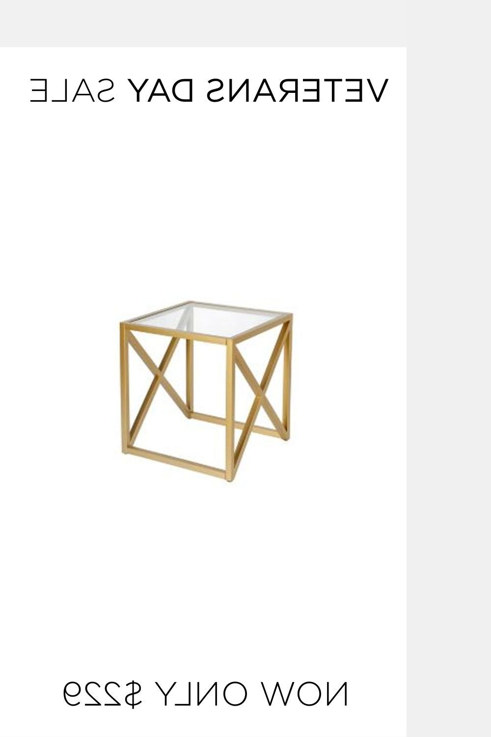 Calix Square Side Table In 2022 | Square Side Table, Side Table, Table Regarding Addison&amp;lane Calix Square Tables (Gallery 8 of 20)