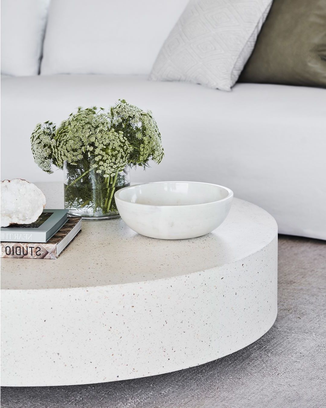 Coco Republic On Instagram: “the Monaco Round Concrete Coffee Table Is Within Monaco Round Coffee Tables (View 5 of 20)