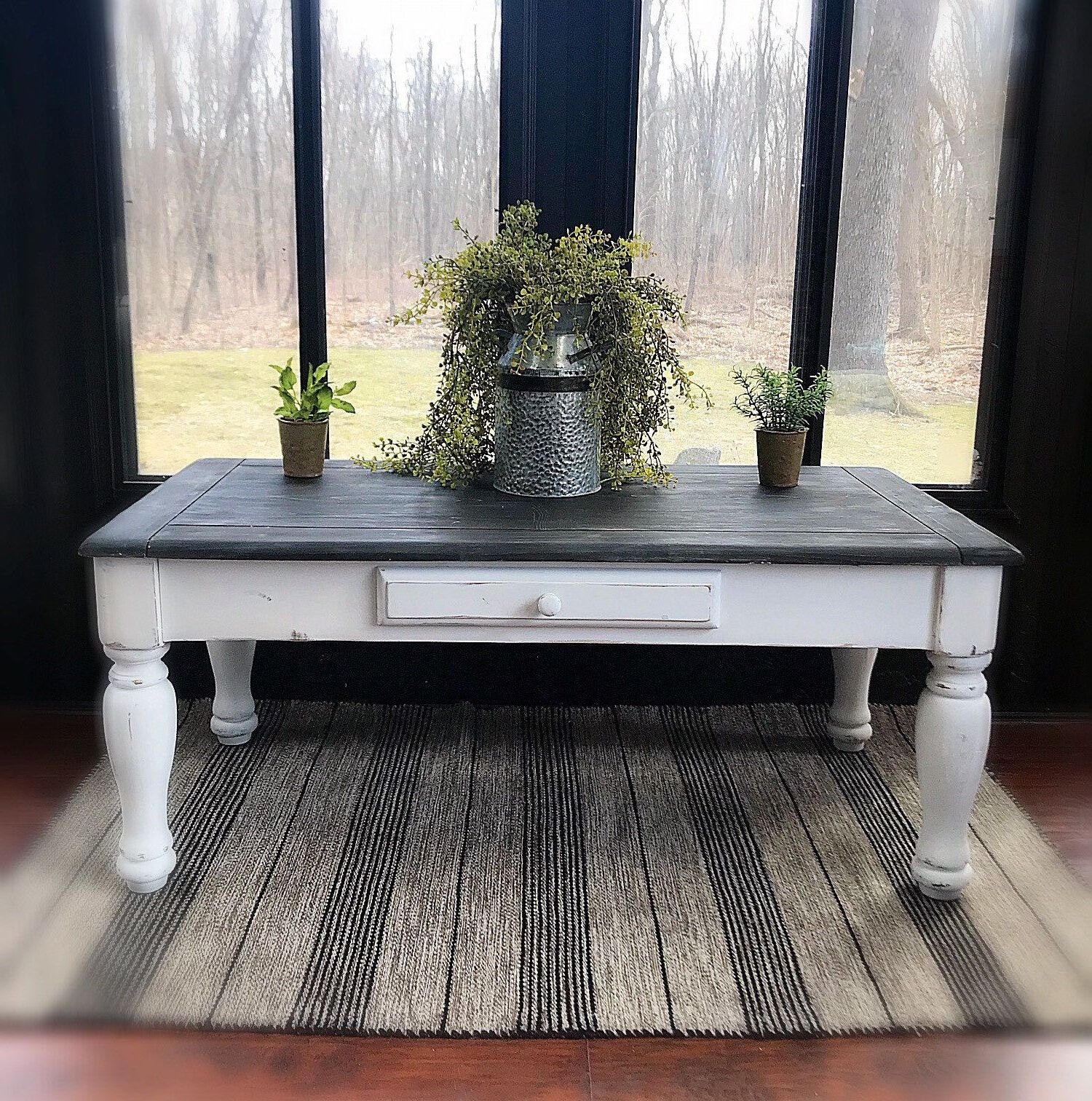 Gorgeous Farmhouse Coffee Table /rustic Wooden Table/country Living Within Living Room Farmhouse Coffee Tables (Gallery 20 of 20)