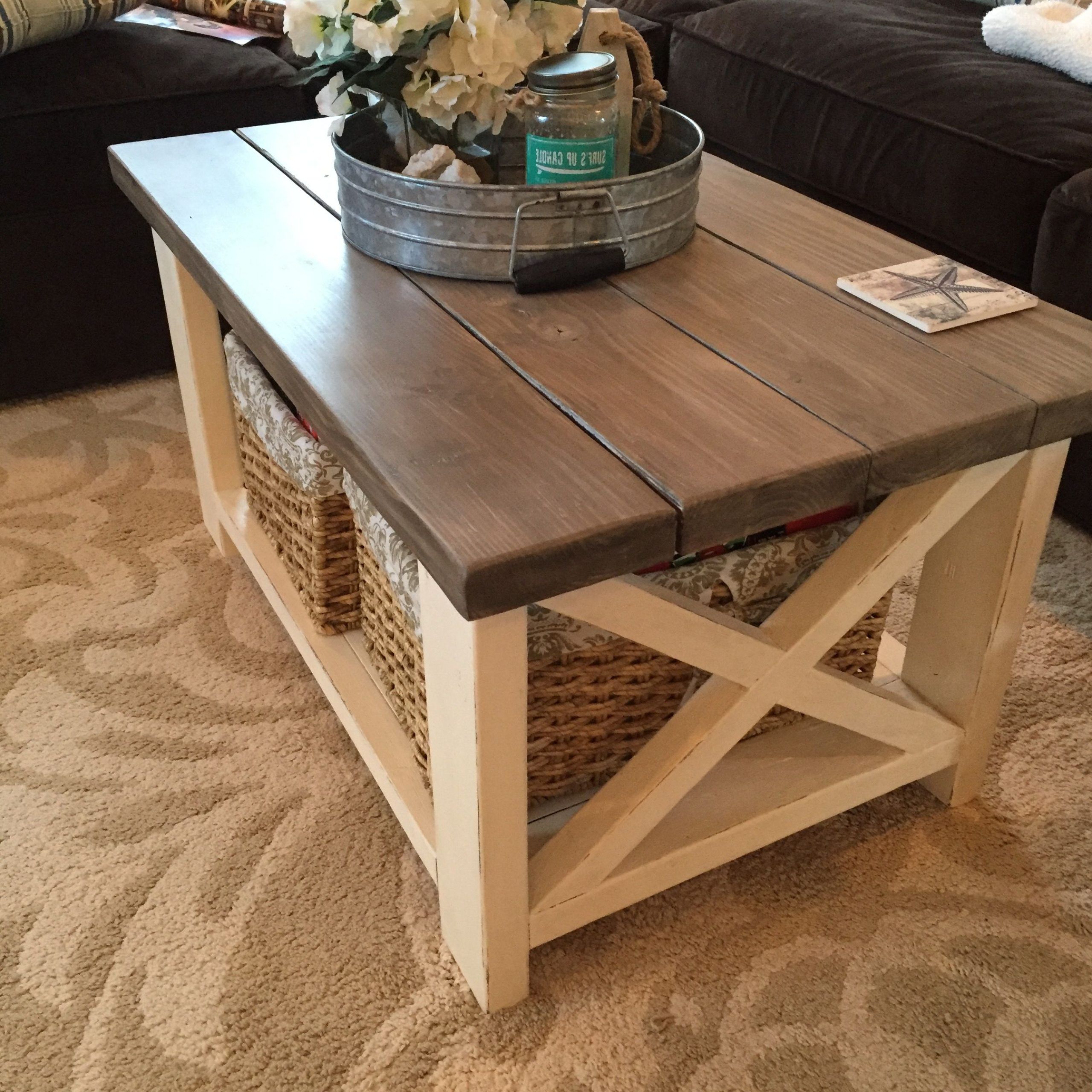 How To Choose The Perfect Farmhouse Style Coffee Table For Your Home In Living Room Farmhouse Coffee Tables (View 18 of 20)
