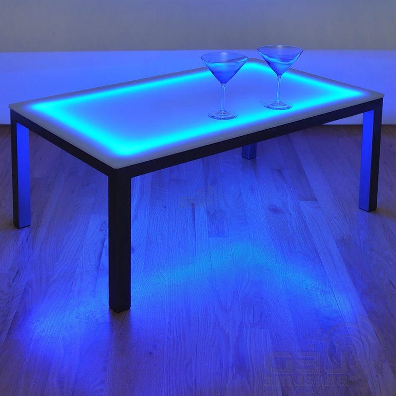 Led Coffee Table | Led Lighted Coffee Table | Led Lighted Furniture Regarding Coffee Tables With Led Lights (Gallery 11 of 20)