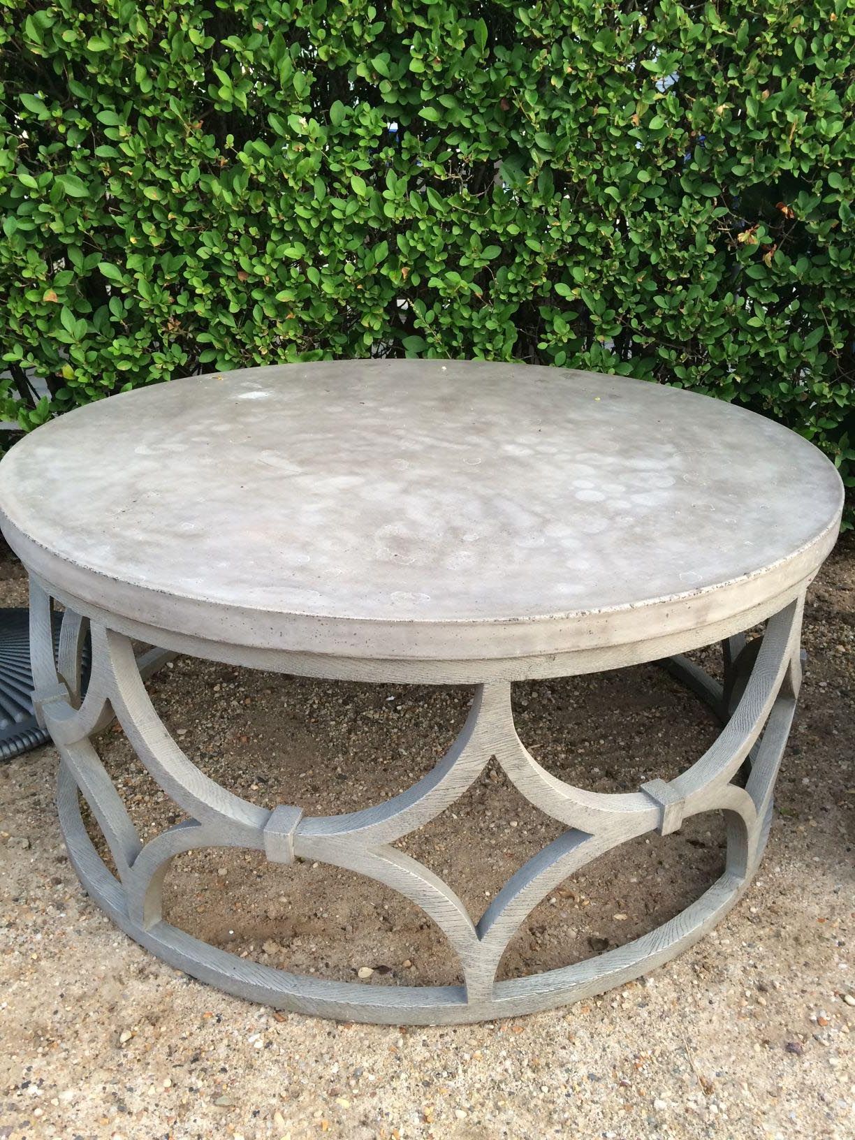 Outdoor Patio Coffee Tables – Kesilkeys Throughout Outdoor Half Round Coffee Tables (View 4 of 20)