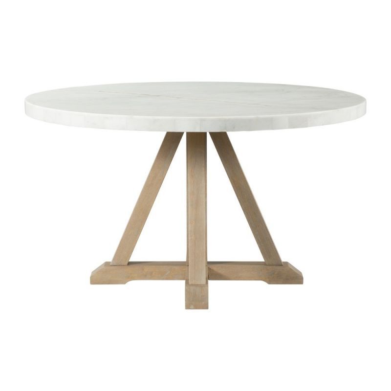 Picket House Furnishings – Liam Round Dining Table – Cdlw180rdt Pertaining To Liam Round Plaster Coffee Tables (Gallery 14 of 20)