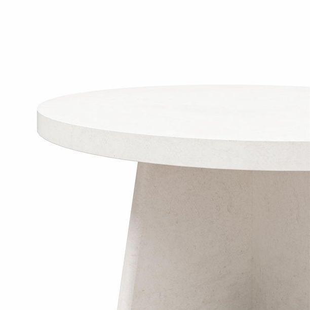 Queer Eye Liam Round Coffee Table, Plaster – Goods 2 Mart Inside Liam Round Plaster Coffee Tables (View 3 of 20)