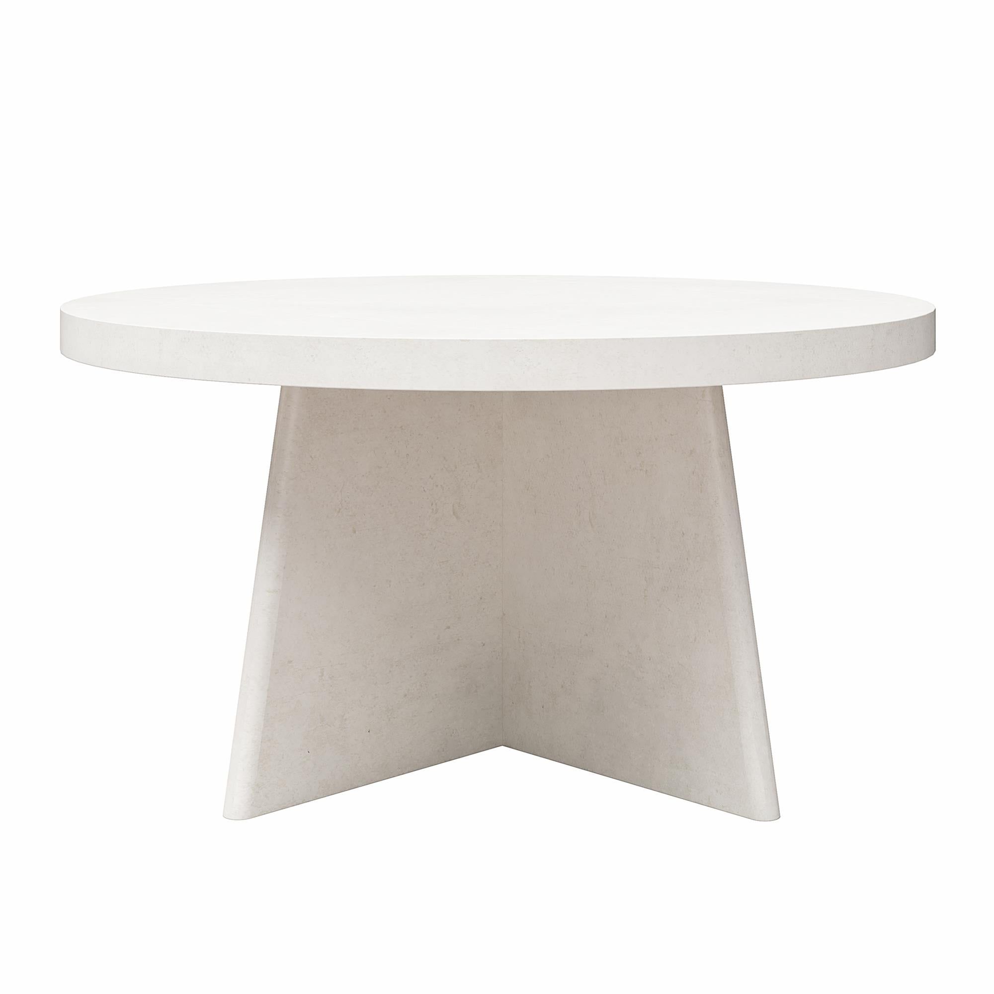 Queer Eye Liam Round Coffee Table, Plaster – Walmart Pertaining To Liam Round Plaster Coffee Tables (Gallery 10 of 20)