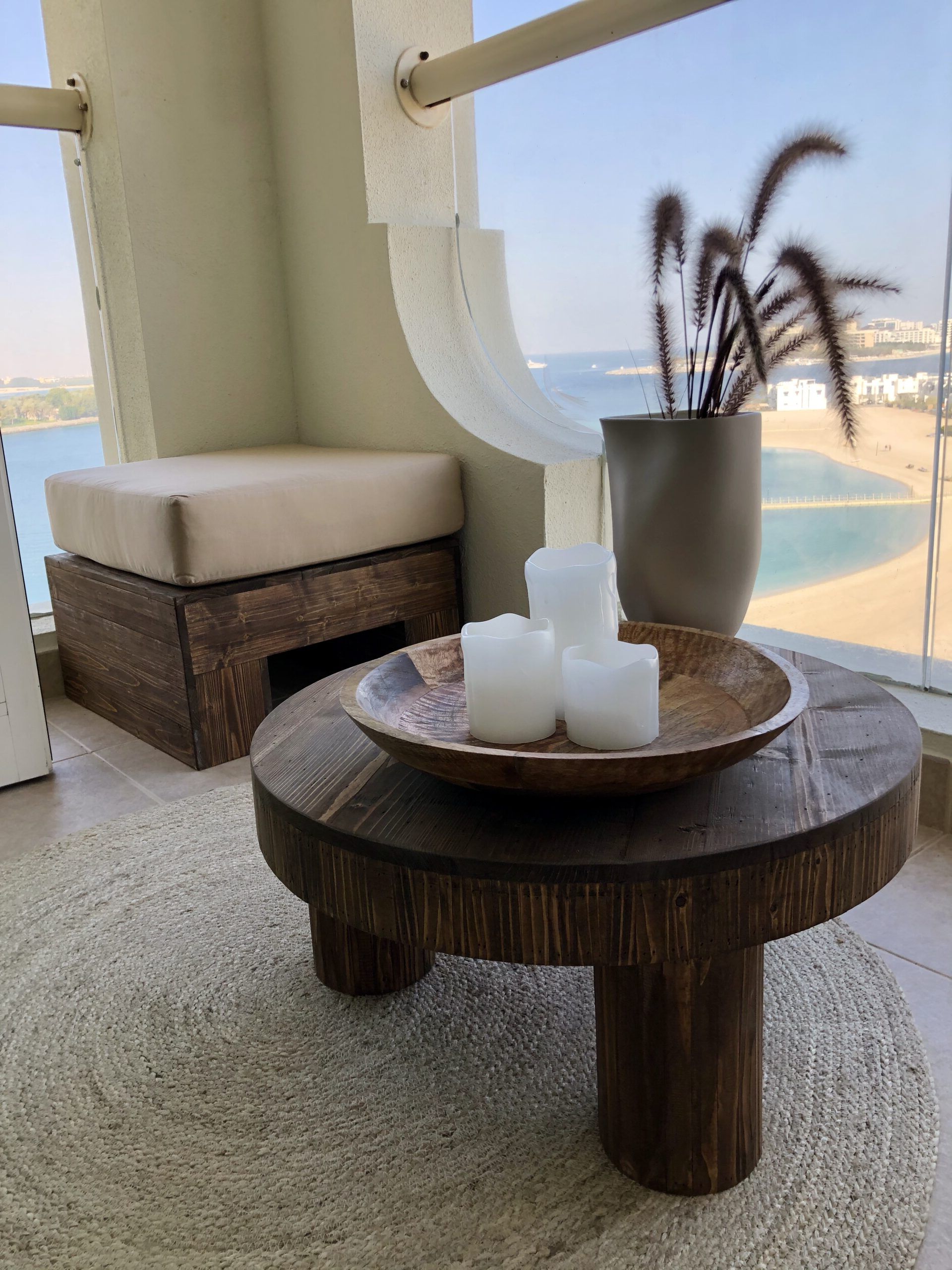 Round Coffee Table – Bespoke Balconies With Coffee Tables For Balconies (Gallery 3 of 20)