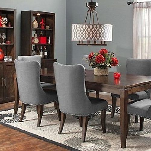 Candice Ii 7 Piece Extension Rectangular Dining Sets With Slat Back Side Chairs (Photo 17 of 20)
