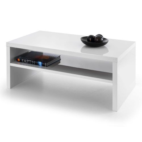 Square High-Gloss Coffee Tables (Photo 11 of 20)