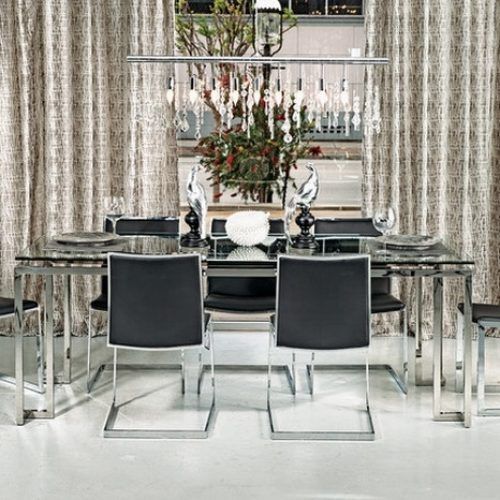 Chrome Dining Room Sets (Photo 10 of 20)