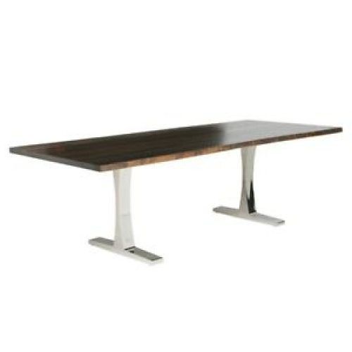 Metal Legs And Oak Top Round Console Tables (Photo 20 of 20)