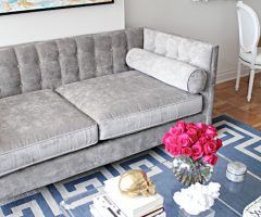 20 Best Collection of Light Gray Velvet Sofas