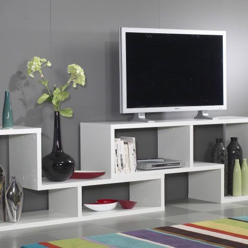 Horizontal Or Vertical Storage Shelf Tv Stands (Photo 11 of 20)