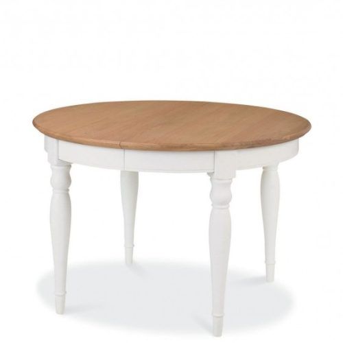White Round Extendable Dining Tables (Photo 17 of 20)