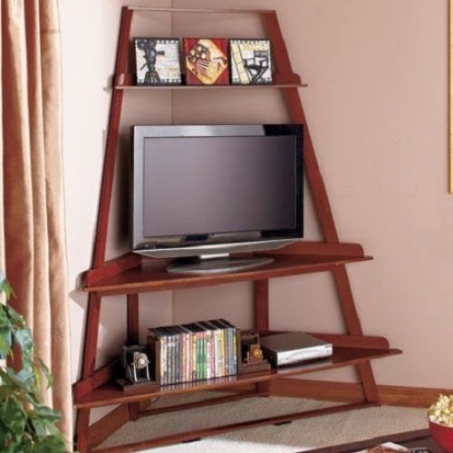 Space Saving Black Tall Tv Stands With Glass Base (Photo 1 of 20)