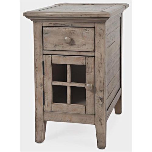 Rustic Gray End Tables (Photo 12 of 20)