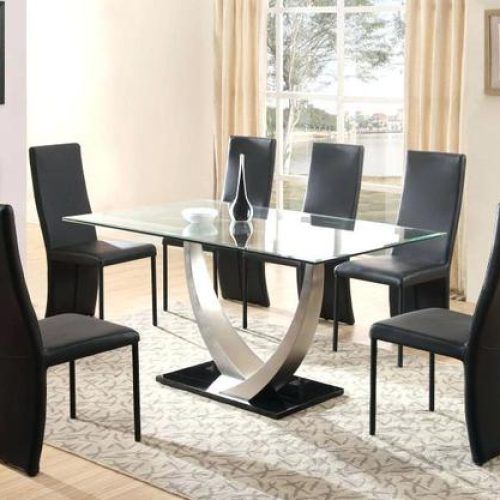 Glass Dining Tables 6 Chairs (Photo 3 of 20)