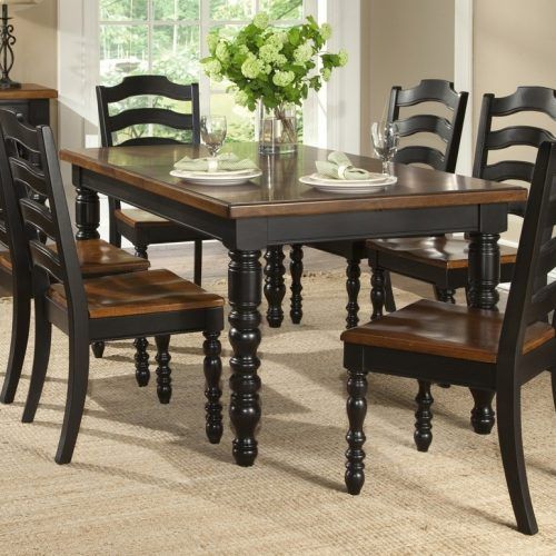 Dark Wood Dining Tables And Chairs (Photo 11 of 20)