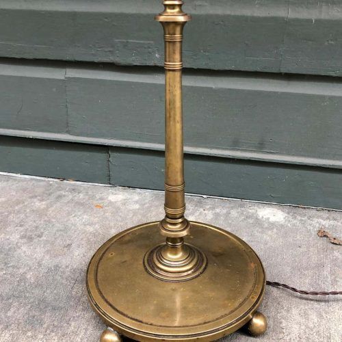 Antique Brass Floor Lamps (Photo 5 of 20)