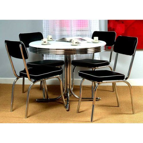 Chrome Metal Dining Tables (Photo 12 of 20)