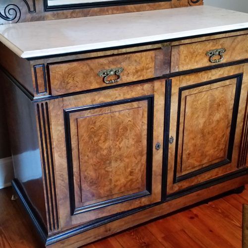 Antique Marble Top Sideboards (Photo 10 of 20)