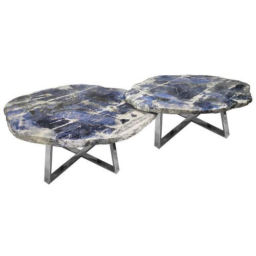 Mix Agate Metal Frame Console Tables (Photo 19 of 20)