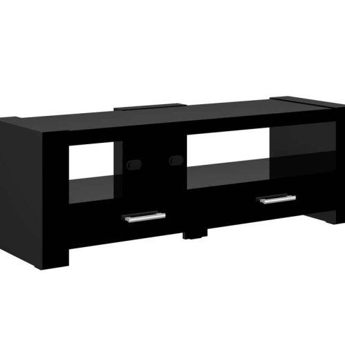 Black Tv Stands With Drawers (Photo 3 of 15)