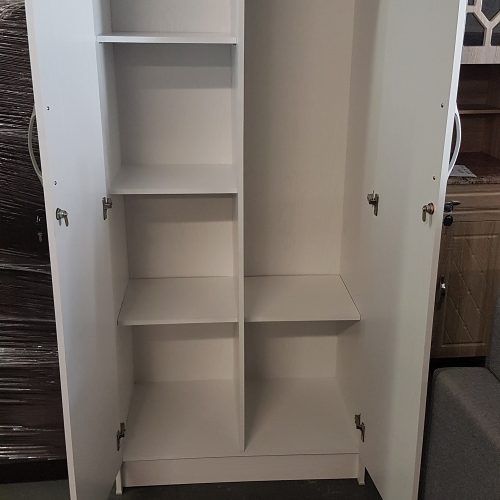 2 Door Wardrobes With Drawers And Shelves (Photo 9 of 20)