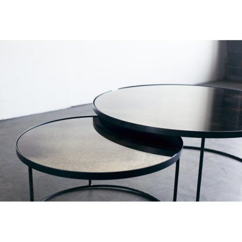 2-Piece Modern Nesting Coffee Tables (Photo 4 of 20)