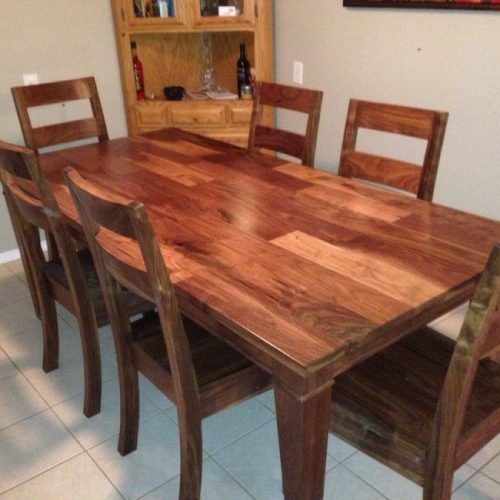 Walnut Dining Table Sets (Photo 16 of 20)