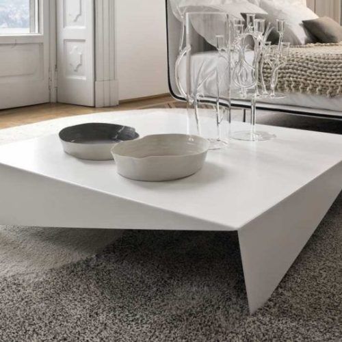 White T-Base Seminar Coffee Tables (Photo 5 of 20)