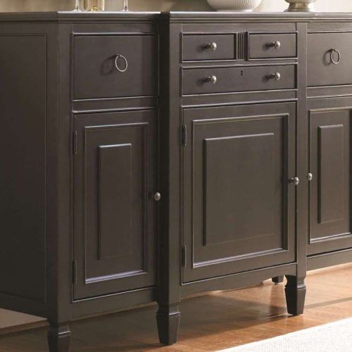 Black Sideboards Cabinets (Photo 10 of 20)
