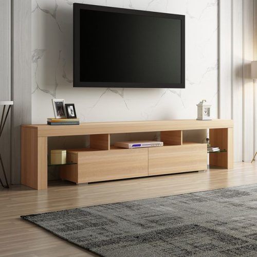 High Glass Modern Entertainment Tv Stands For Living Room Bedroom (Photo 10 of 20)